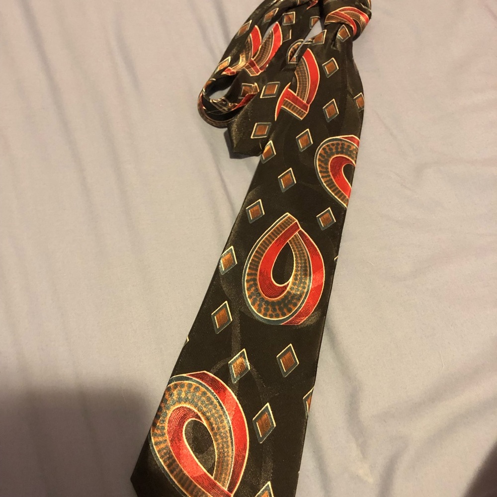 Vintage Bugle Boy USA Tie